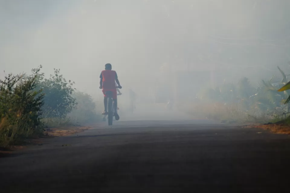 Biking in India